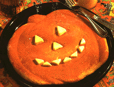 Pancakes and pumpkins, a match made in Heaven.