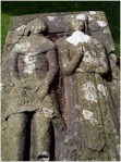 16th Century Norman Tomb, top view.