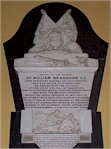 Memorial Plaque to Dr.William Bradshaw V.C.